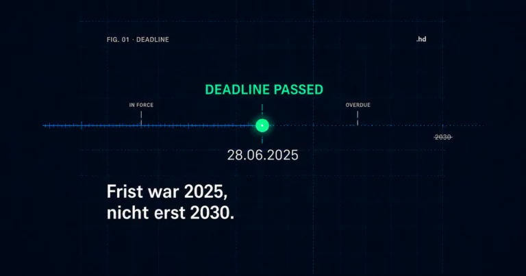 Barrierefreier Relaunch: die BFSG-Frist war der 28. Juni 2025